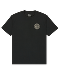 The RVCA Mens Logo Pack T-Shirt in Black