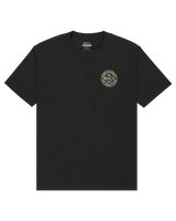 The RVCA Mens Logo Pack T-Shirt in Black