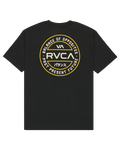 The RVCA Mens Logo Pack T-Shirt in Black