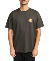 The RVCA Mens Pegasus T-Shirt in Pirate Black