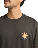 The RVCA Mens Pegasus T-Shirt in Pirate Black