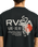 The RVCA Mens Tiger Sun T-Shirt in Black