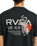 The RVCA Mens Tiger Sun T-Shirt in Black