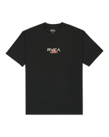 The RVCA Mens Tiger Sun T-Shirt in Black