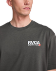 The RVCA Mens The Fool T-Shirt in Garage Blue