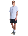 The RVCA Mens Antonia Figueiredo Amaze Snake T-Shirt in White