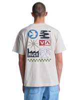 The RVCA Mens Mirage T-Shirt in Moonbeam