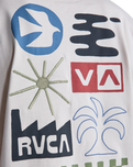 The RVCA Mens Mirage T-Shirt in Moonbeam