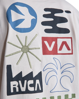 The RVCA Mens Mirage T-Shirt in Moonbeam