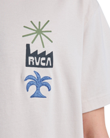 The RVCA Mens Mirage T-Shirt in Moonbeam