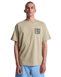 Face To Face T-Shirt in Khaki