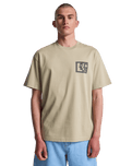 Face To Face T-Shirt in Khaki