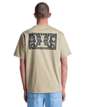 Face To Face T-Shirt in Khaki
