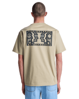 Face To Face T-Shirt in Khaki