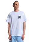 The RVCA Mens Face To Face T-Shirt in White