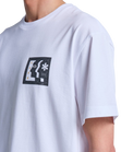 The RVCA Mens Face To Face T-Shirt in White