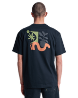 Cut Out T-Shirt in Black