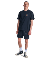 Cut Out T-Shirt in Black