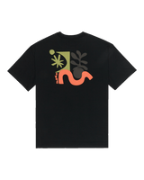 Cut Out T-Shirt in Black