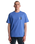 The RVCA Mens Cut Out T-Shirt in Indigo