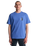 The RVCA Mens Cut Out T-Shirt in Indigo