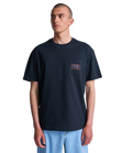 The RVCA Mens Stingbay Pocket T-Shirt in Black