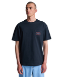 The RVCA Mens Stingbay Pocket T-Shirt in Black