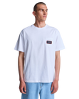 The RVCA Mens Stingbay Pocket T-Shirt in White