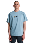 The RVCA Mens Olde Rvca T-Shirt in Lead