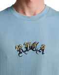 The RVCA Mens Olde Rvca T-Shirt in Lead