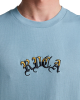 The RVCA Mens Olde Rvca T-Shirt in Lead