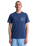 The RVCA Mens All The Ways T-Shirt in Moody Blue