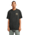 The RVCA Mens Iris T-Shirt in Pirate Black