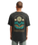 The RVCA Mens Iris T-Shirt in Pirate Black