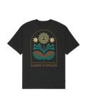The RVCA Mens Iris T-Shirt in Pirate Black