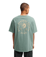 The RVCA Mens Stable T-Shirt in Balsam Green