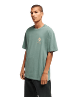 The RVCA Mens Stable T-Shirt in Balsam Green