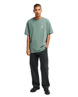 The RVCA Mens Stable T-Shirt in Balsam Green