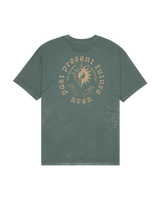 The RVCA Mens Stable T-Shirt in Balsam Green