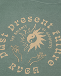 The RVCA Mens Stable T-Shirt in Balsam Green