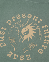 The RVCA Mens Stable T-Shirt in Balsam Green