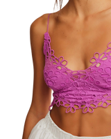 Asteria Bralette in Radient Orchid