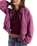 The Free People Womens Birdie Washed Jacket in Roan Rouge