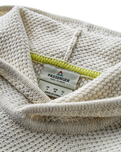 The Passenger Womens Cove 2.0 Knitted Hoodie in Off White