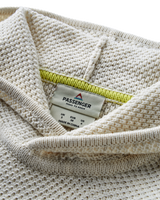 The Passenger Womens Cove 2.0 Knitted Hoodie in Off White