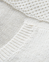 The Passenger Womens Cove 2.0 Knitted Hoodie in Off White
