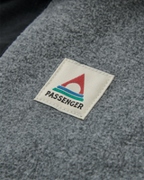 Woodland 1/2 Zip Polartec® Fleece Jacket in Grey Marl & Khaki