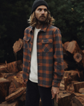 Shiloh Flannel Shirt in Brick
