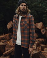 Shiloh Flannel Shirt in Brick