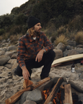 Shiloh Flannel Shirt in Brick
